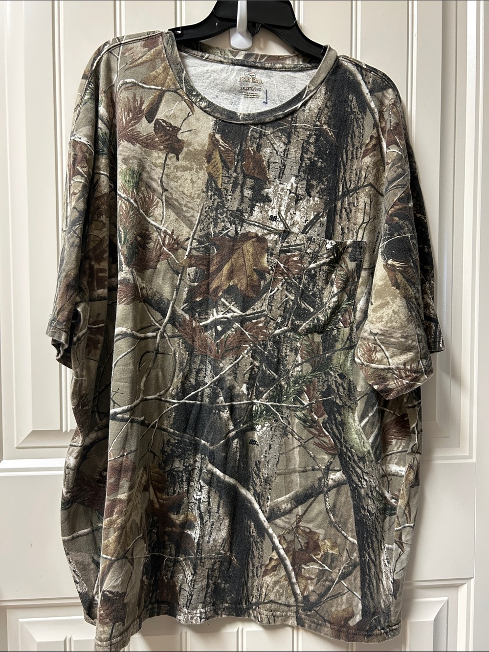 RedHead Men's Short-Sleeve Camo Pocket Tee - Brown/Green